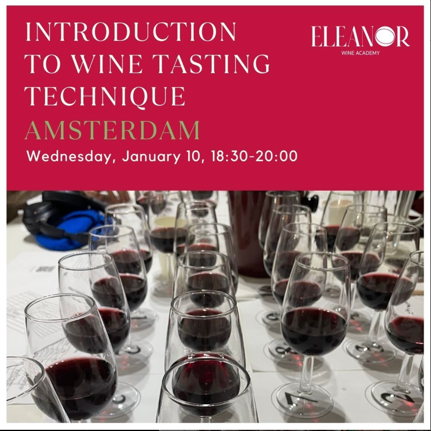 Wine Tasting Amsterdam Academy Eleanor Wine Academy