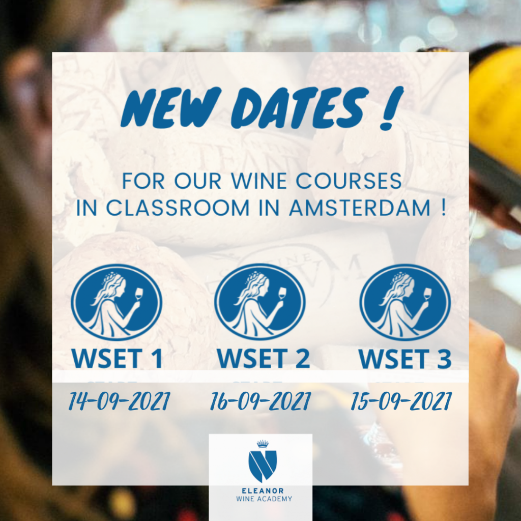 WSET Wine Courses Amsterdam September Dates Eleanor Wine Academy