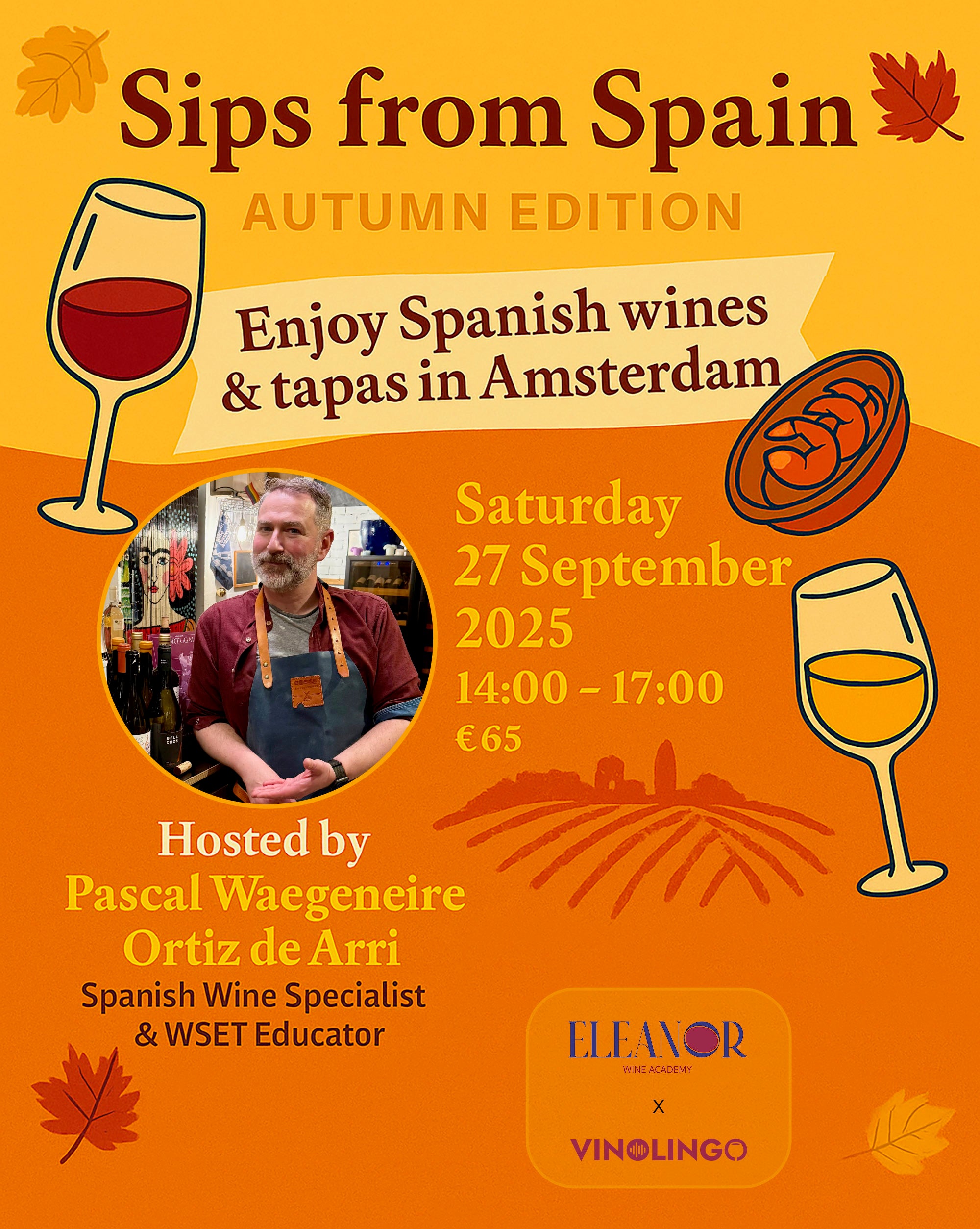 Sips from Spain – Summer Wine Tasting in Amsterdam Eleanor Wine