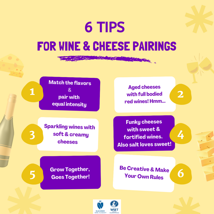 Tips for Wine & Cheese Pairings