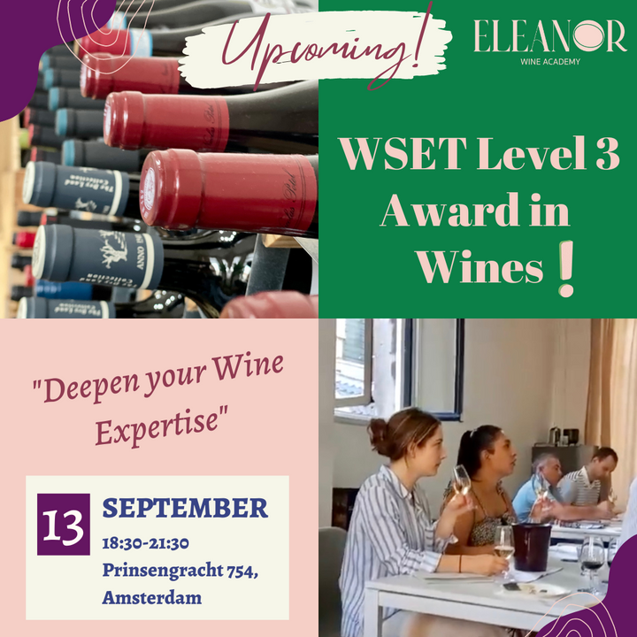 WSET 3 Wine Course in Amsterdam
