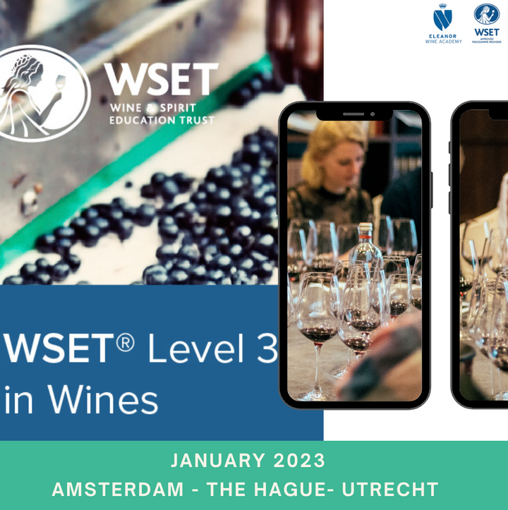 WSET L3 Award in Wines Amsterdam, Utrecht, The Hague-English courses
