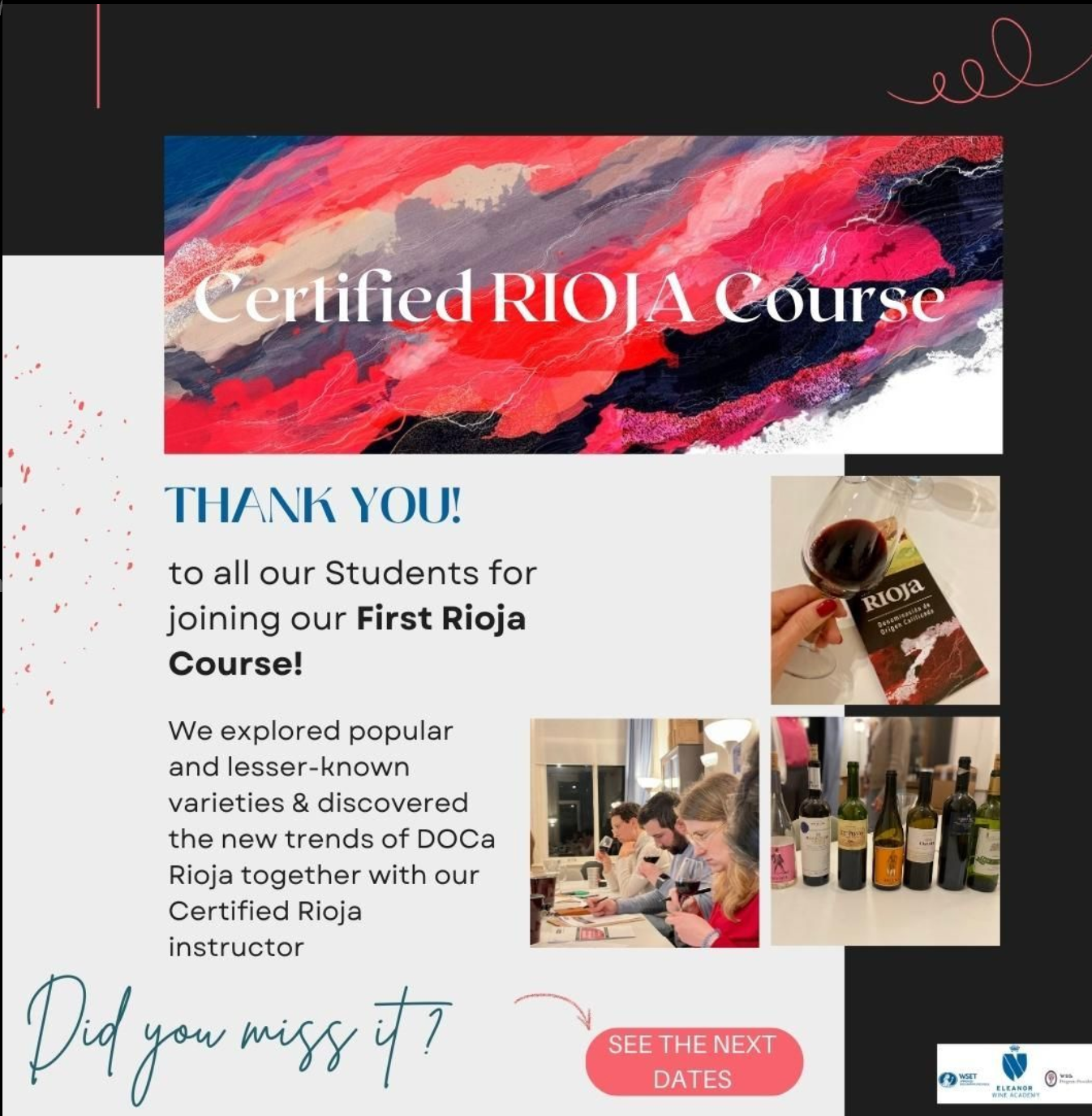 Spanish Wine Course in English – Eleanor Wine Academy
