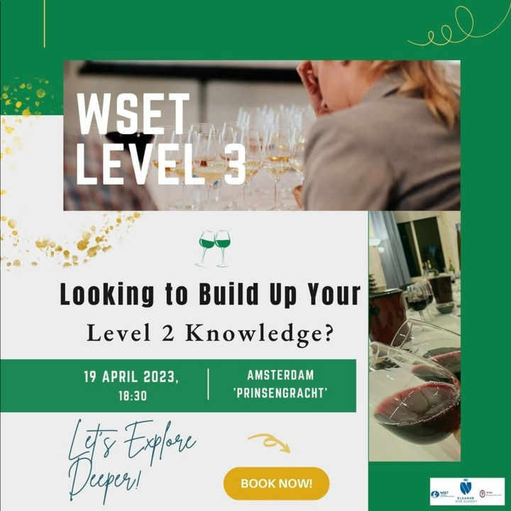 WSET 3 Award in Wines in Amsterdam- English course