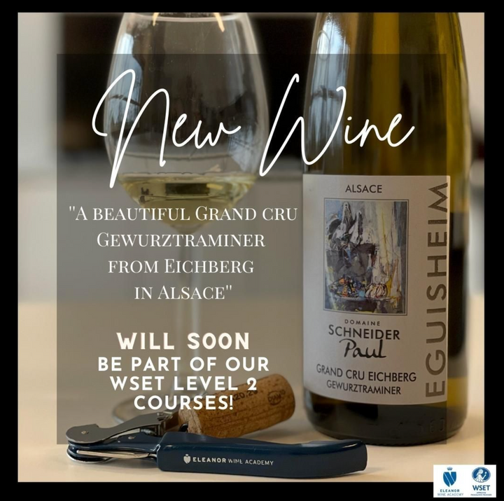 📣New Wine: ''A beautiful Grand Cru Gewurztraminer from Eichberg in Alsace✨