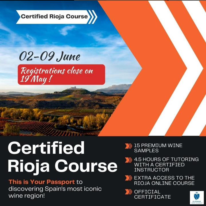 Certified Rioja course in Amsterdam