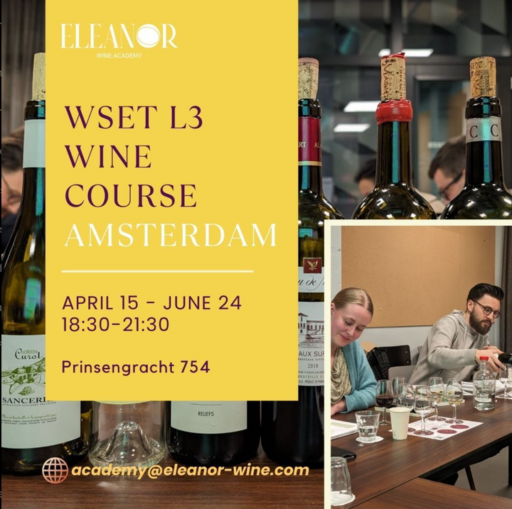 Sommelier WSET 3 in Amsterdam