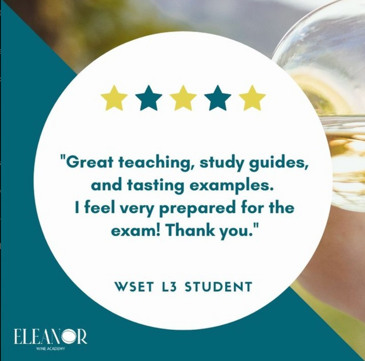 WSET 3 Student Review