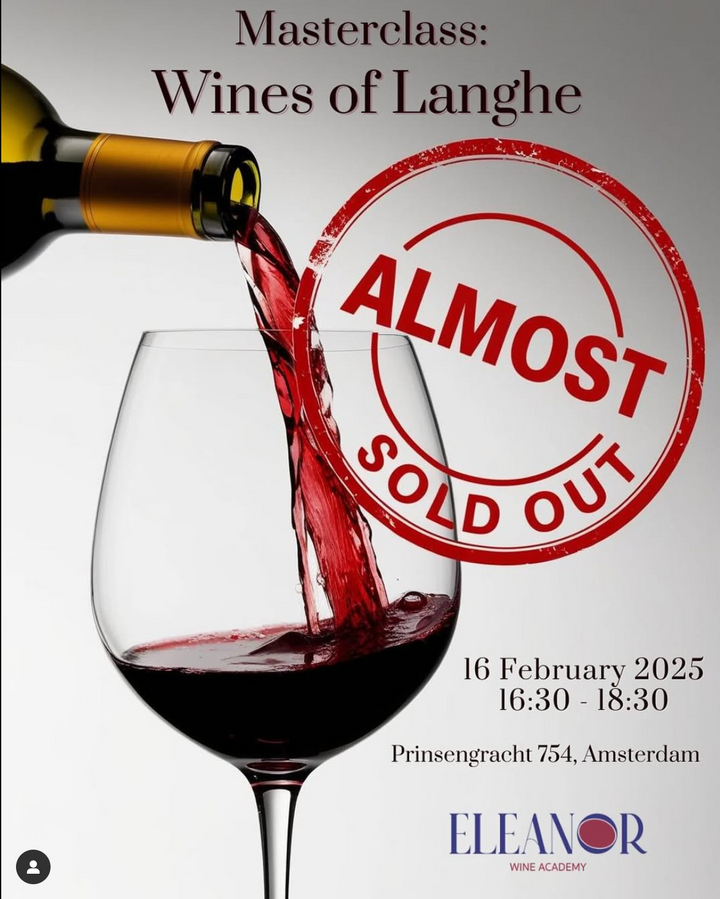 Wines of Langhe Masterclass – Taste Rare Old Vintages! An exclusive opportunity to explore aged Barolo, Barbaresco, and other Piedmont wines at Eleanor Wine Academy.