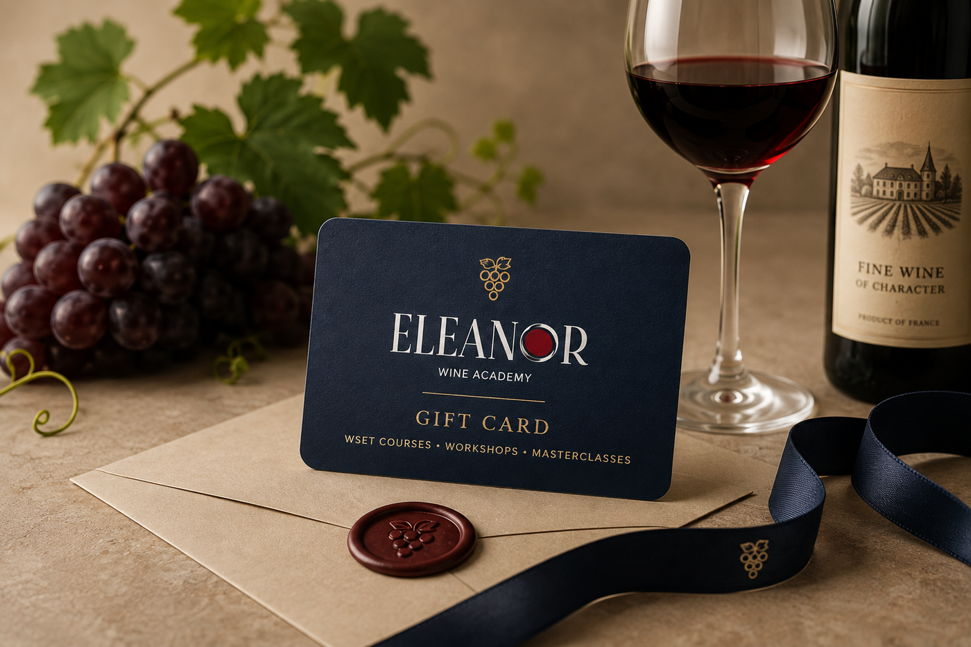 Eleanor Wine Academy wine course gift card