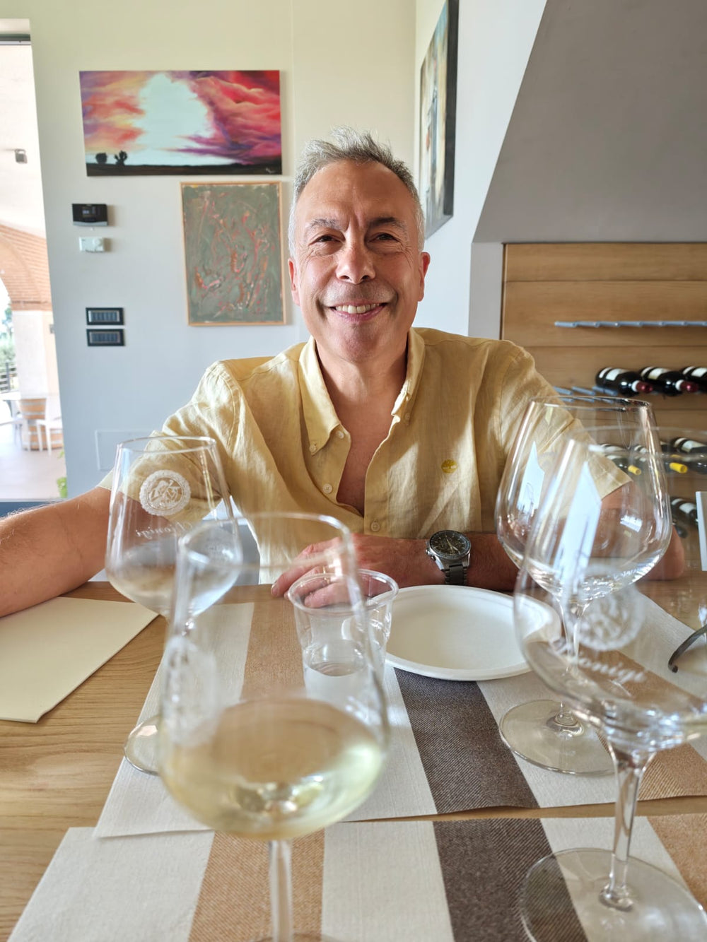 Jacopo, WSET wine educator and Italian wine expert at Eleanor Wine Academy Amsterdam