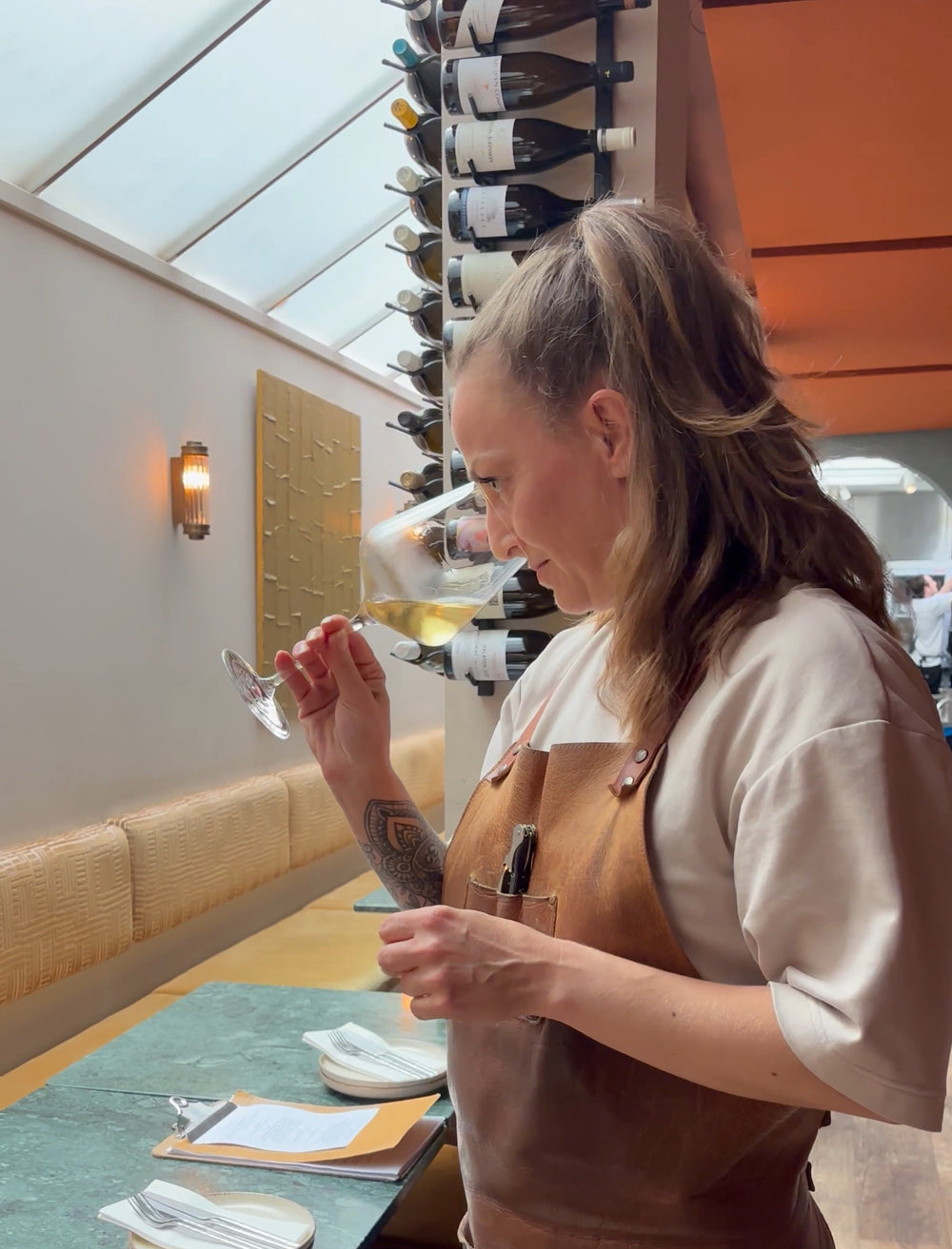 Gosia, WSET Level 4 Diploma wine educator at Eleanor Wine Academy Amsterdam