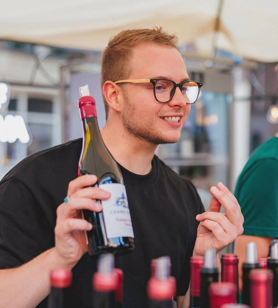 Jared, WSET wine educator and Champagne specialist at Eleanor Wine Academy The Hague